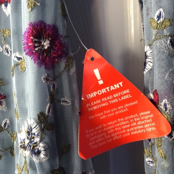 FROCK and FRILL gorgeous embroidered dress size 2 - Picture 5 of 7